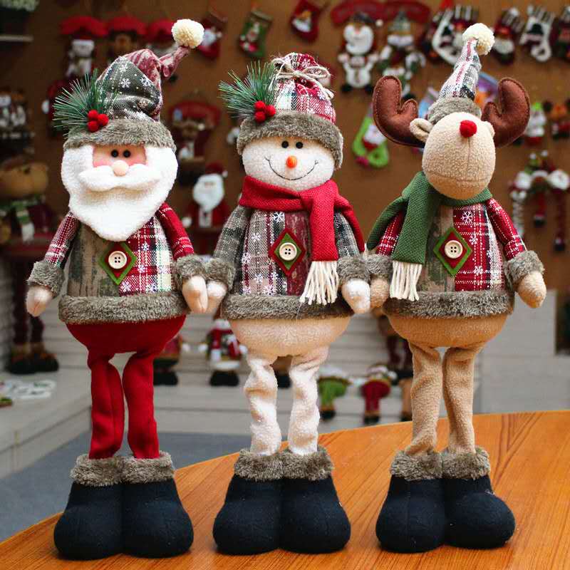 クリスマスドールツリーデコレーション、サンタ、雪だるま、トナ - Nutcracker Figurine のレビューと価格