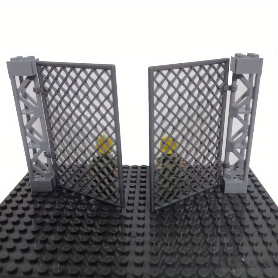 4 個 MOC DIY WW2 軍事基地有刺鉄線フェンスメッ - Lego Set City のレビューと価格
