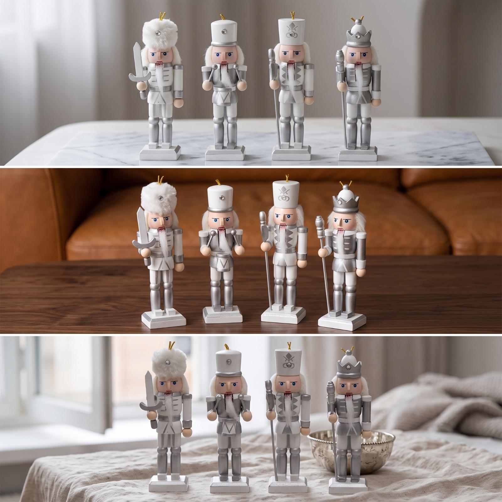 クリスマスの家の装飾に最適な、木製のくるみ割り人形の兵士の置 - Nutcracker Figurine のレビューと価格