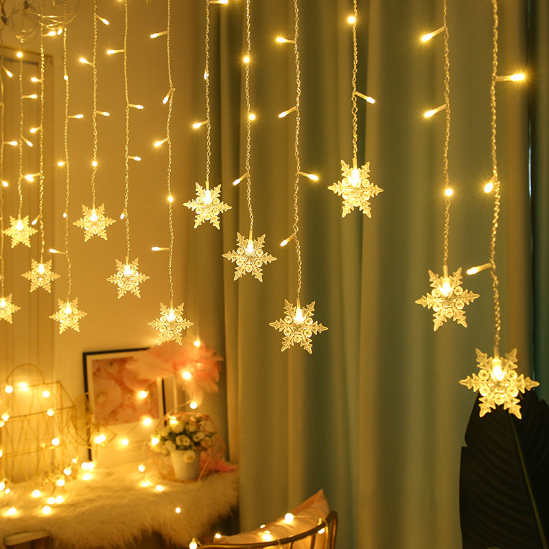 クリスマススノーフレークフェアリーLEDライト,3.5m,E - Led Fairy String Lights のレビューと価格