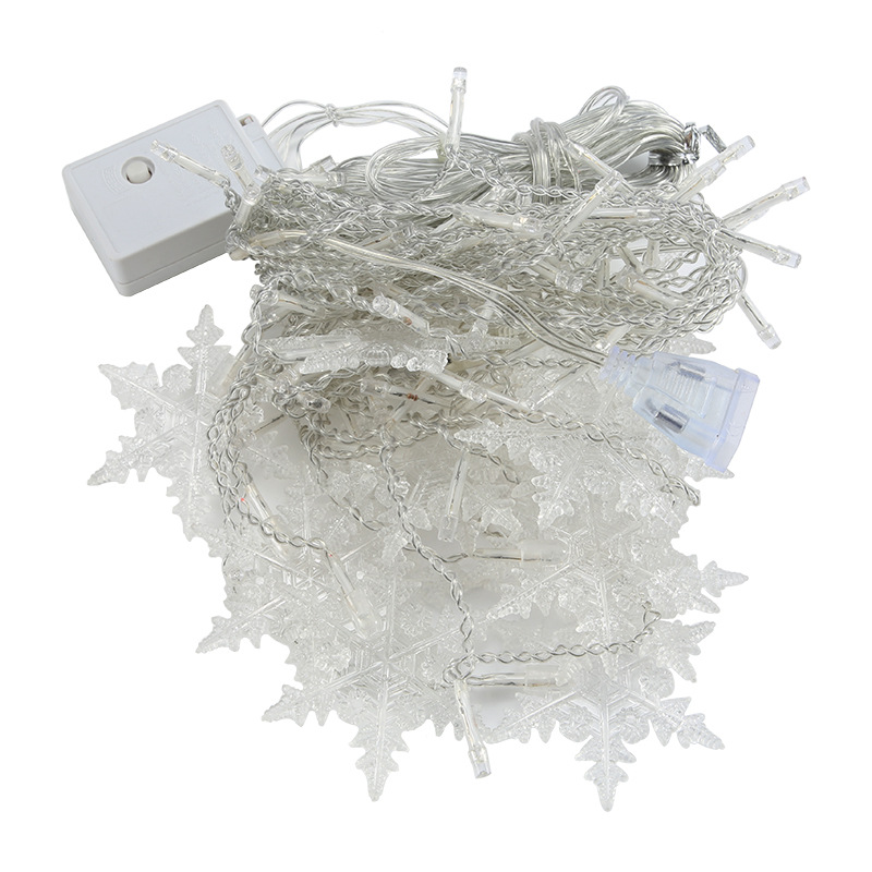 クリスマススノーフレークフェアリーLEDライト,3.5m,E - Led Fairy String Lights のレビューと価格