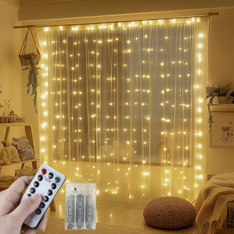 3M-6M クリスマスデコレーションリモコン付きホリデーウェ - Led Fairy String Lights のレビューと価格