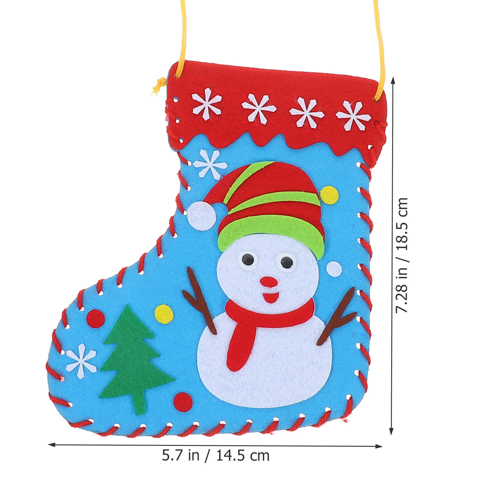 クリスマスストッキングDIYキット3点セット。子供向けの知育 - Christmas Stocking Hanging のレビューと価格