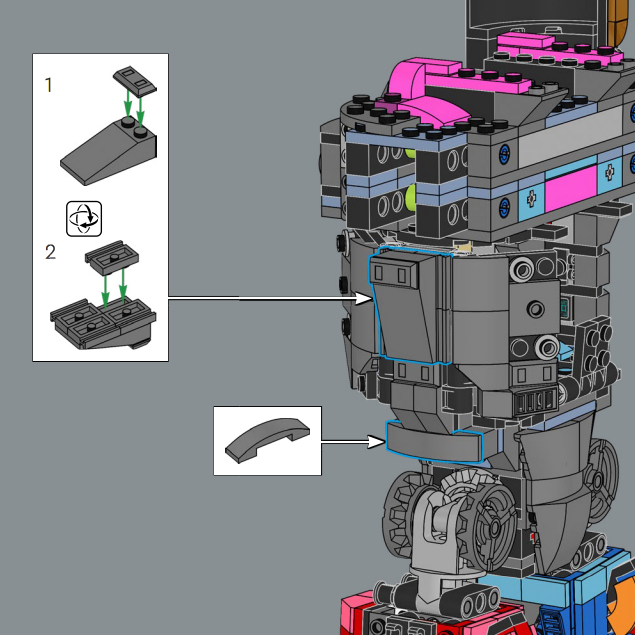 レゴブロックと互換性のある、人形メカの組み立てブロックセット - Lego Set Technic のレビューと価格