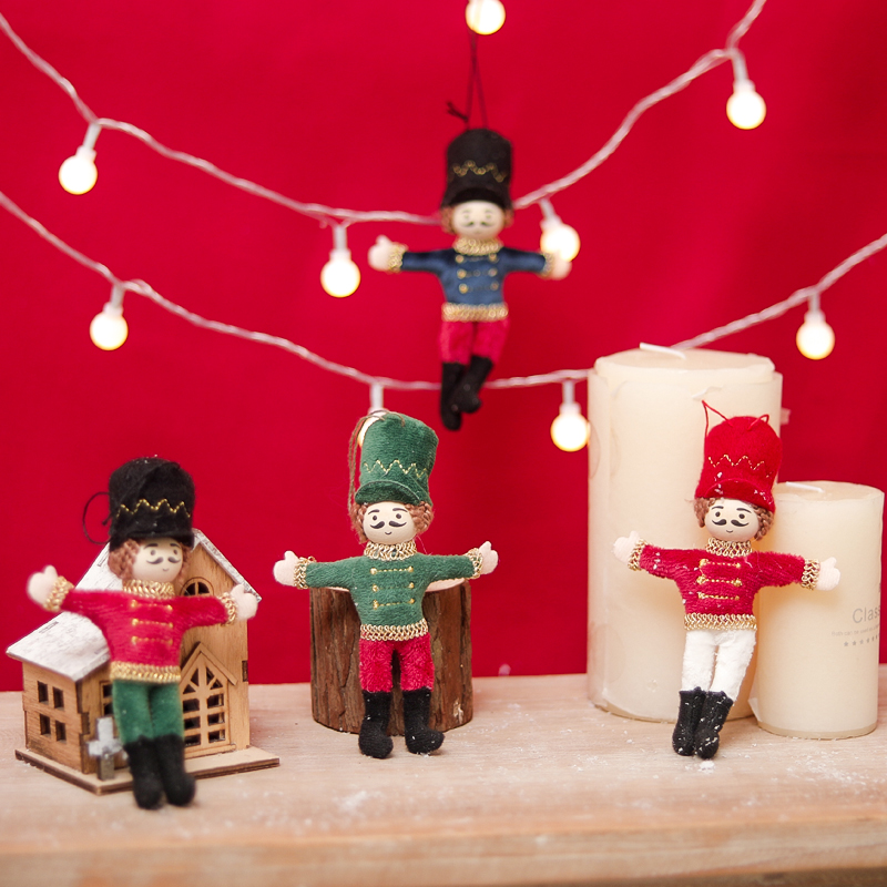 くるみ割り人形の兵士 クリスマスオーナメント クリスマスツリ - Nutcracker Figurine のレビューと価格